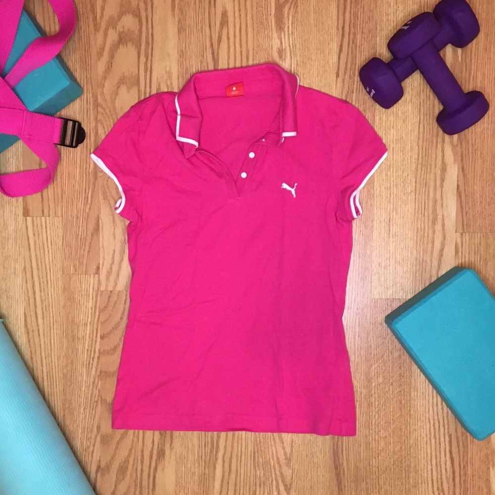 Pink Puma sport shirt